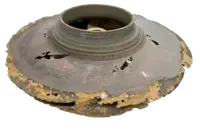 Schaden durch Kavitation an einem Kreiselrad